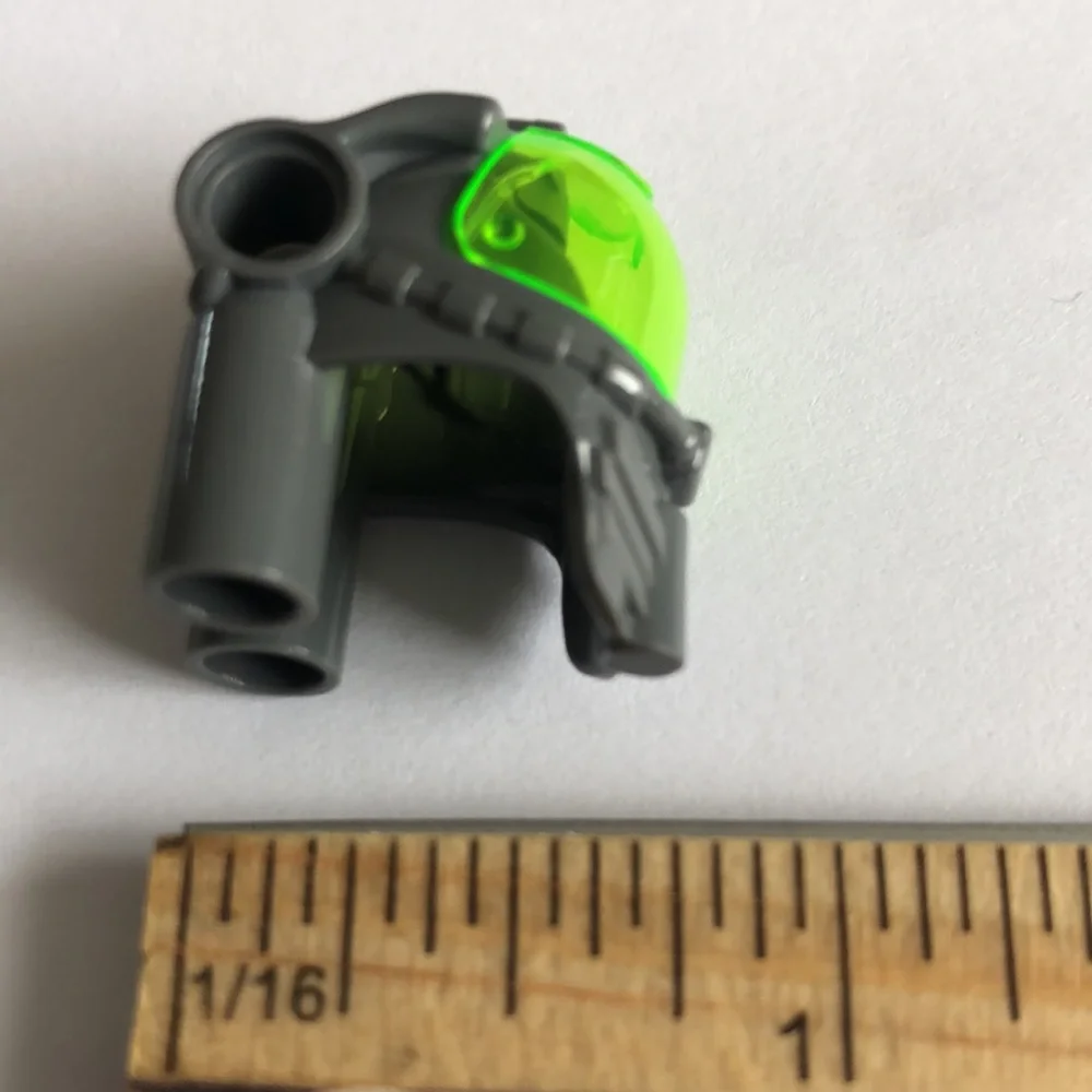 LEGO Atlantis Diver Torso Minifig and helmet LEGO diver Atlantis Lance